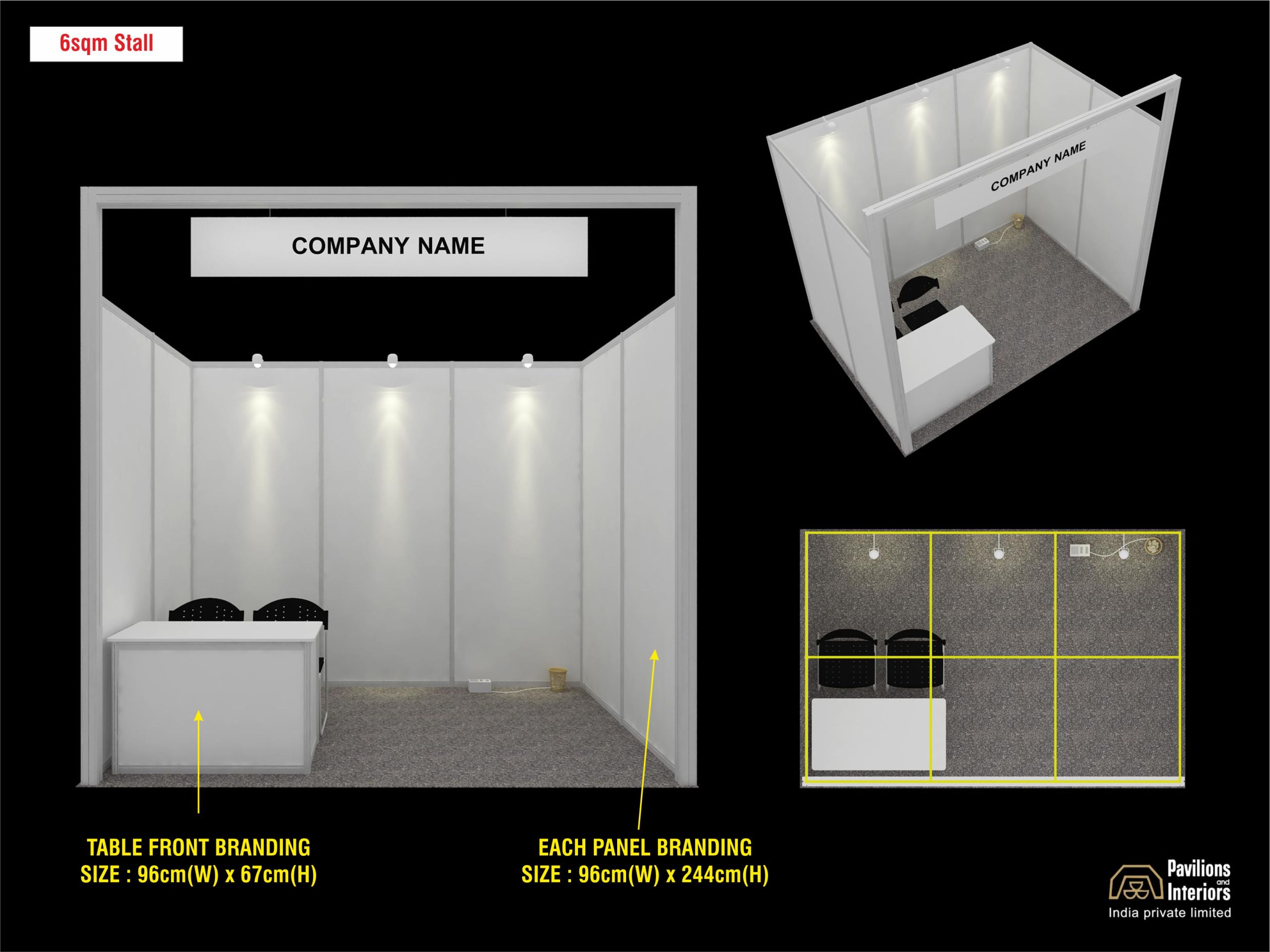 6 Sqm Booth