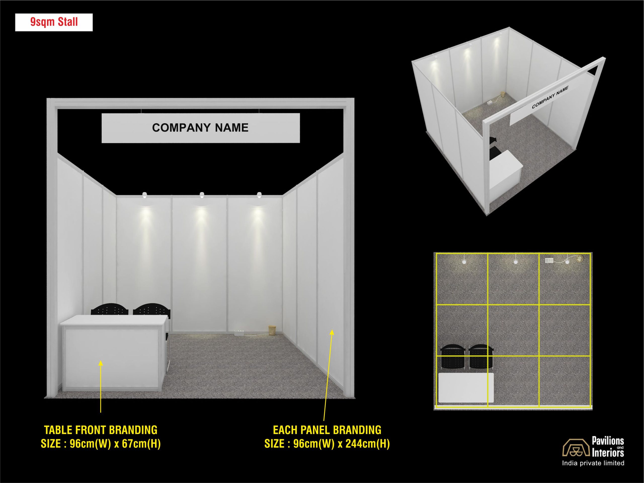 9 Sqm Booth